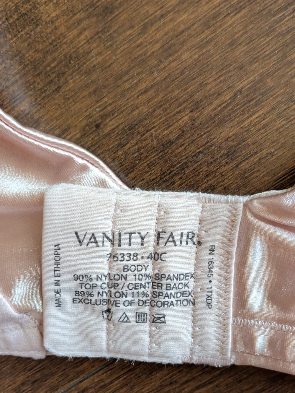 Vanity Fair Light Blush‎ Smooth T-Shirt Bra